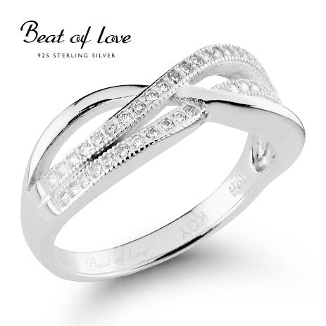 Hopeasormus zirkoneilla Beat of Love