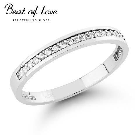 Beat of Love hopeasormus zirkoneilla